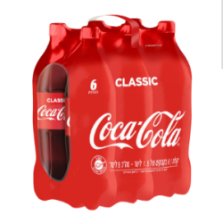 קוקה קולה שישייה 1.5 ליטר